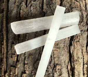 Natural Selenite Stick Natural Selenite Stick