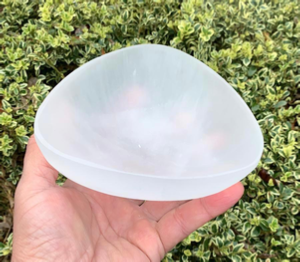 Selenite Bowl Oval