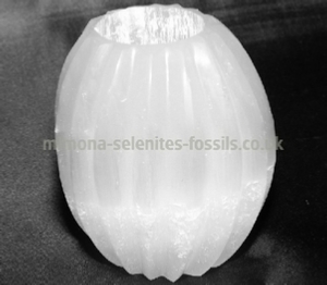 Selenite Tealight Candle Holder